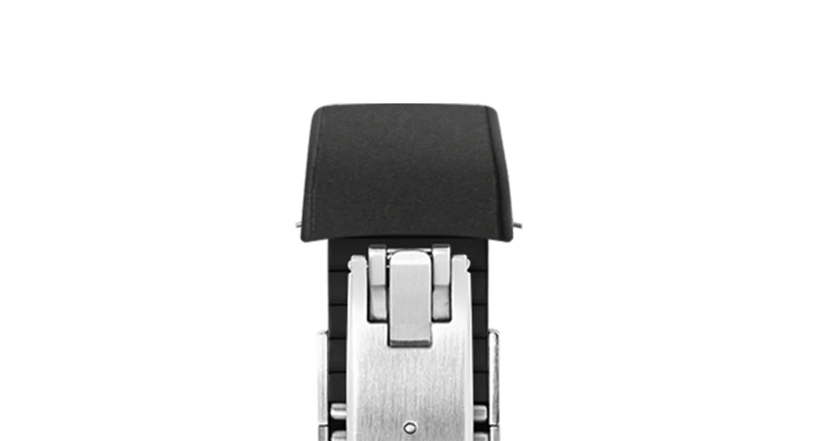Black Curved CTS Rubber Strap - Image 10