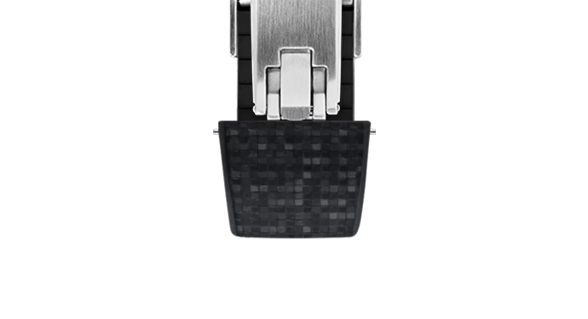 Black Mosaic CTS Rubber Strap - Image 7
