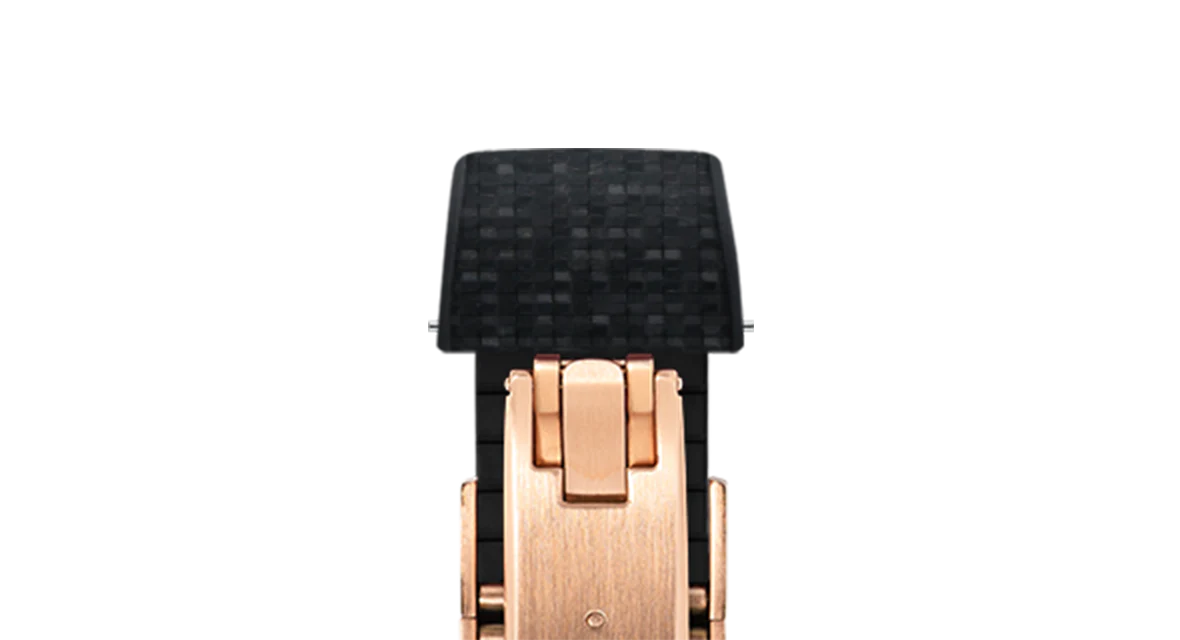 Black Mosaic CTS Rubber Strap - Image 8