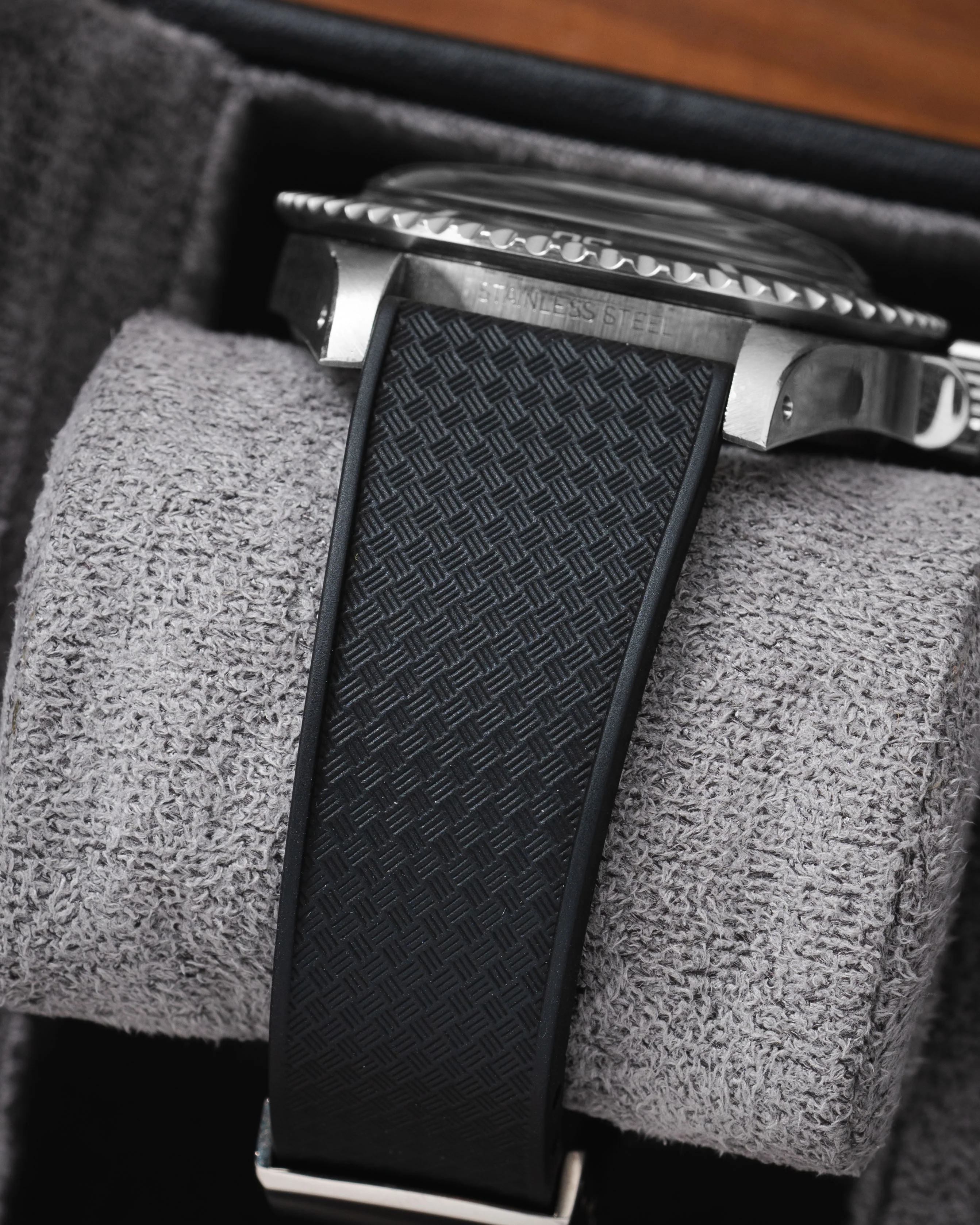 Black Tropical CTS Rubber Strap - Image 5