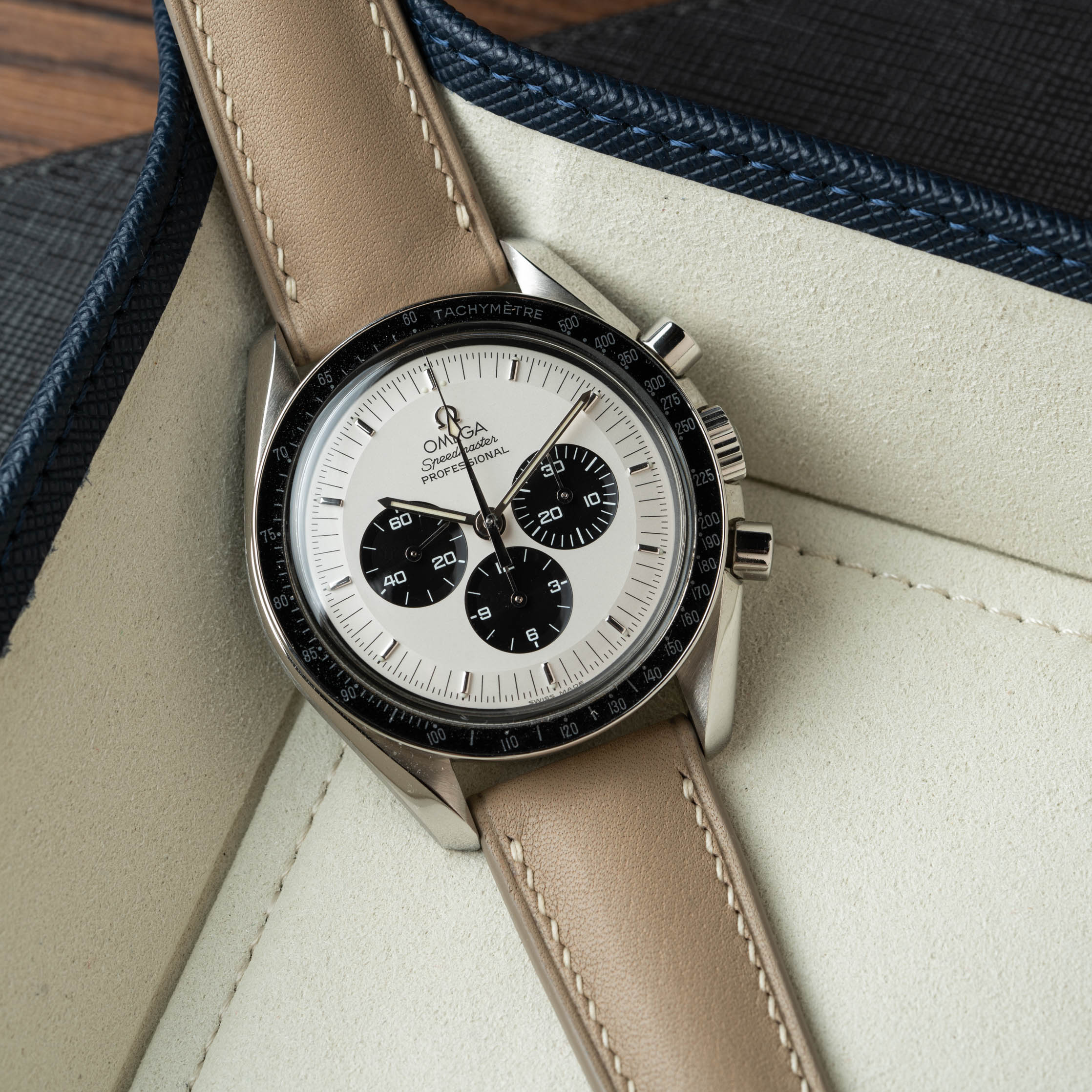 Cream Baranil Signature Strap - Image 2