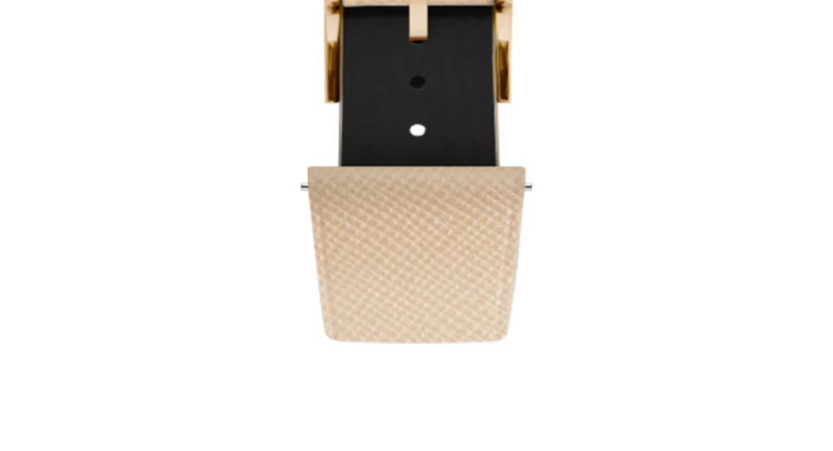Cream Saffiano Stitchless Strap - Image 10