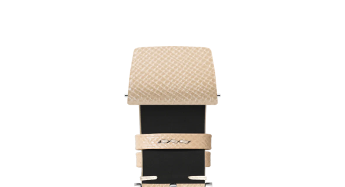 Cream Saffiano Stitchless Strap - Image 5