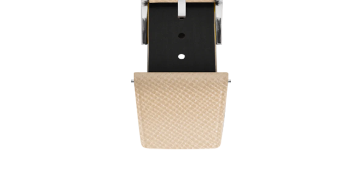 Cream Saffiano Stitchless Strap - Image 6