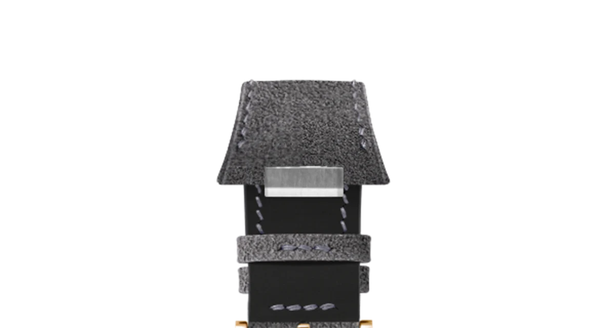 Dark Grey Alcantara Strap for Tissot PRX - Image 9