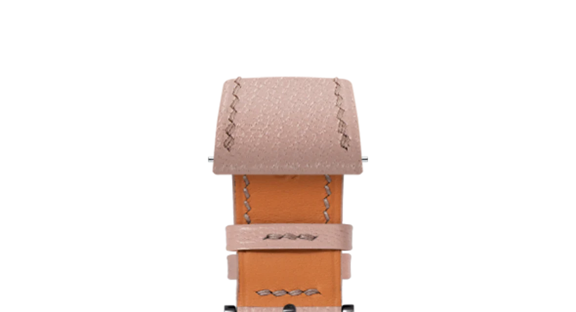 Dusty Pink Chevre Slim Strap - Image 12