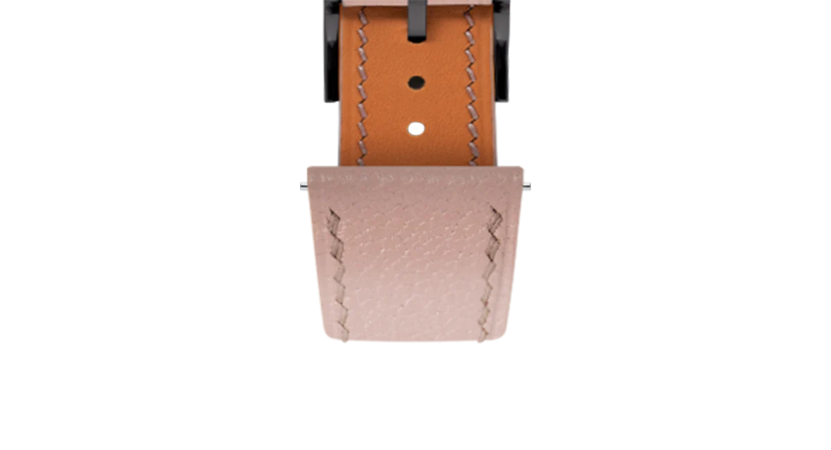 Dusty Pink Chevre Slim Strap - Image 13