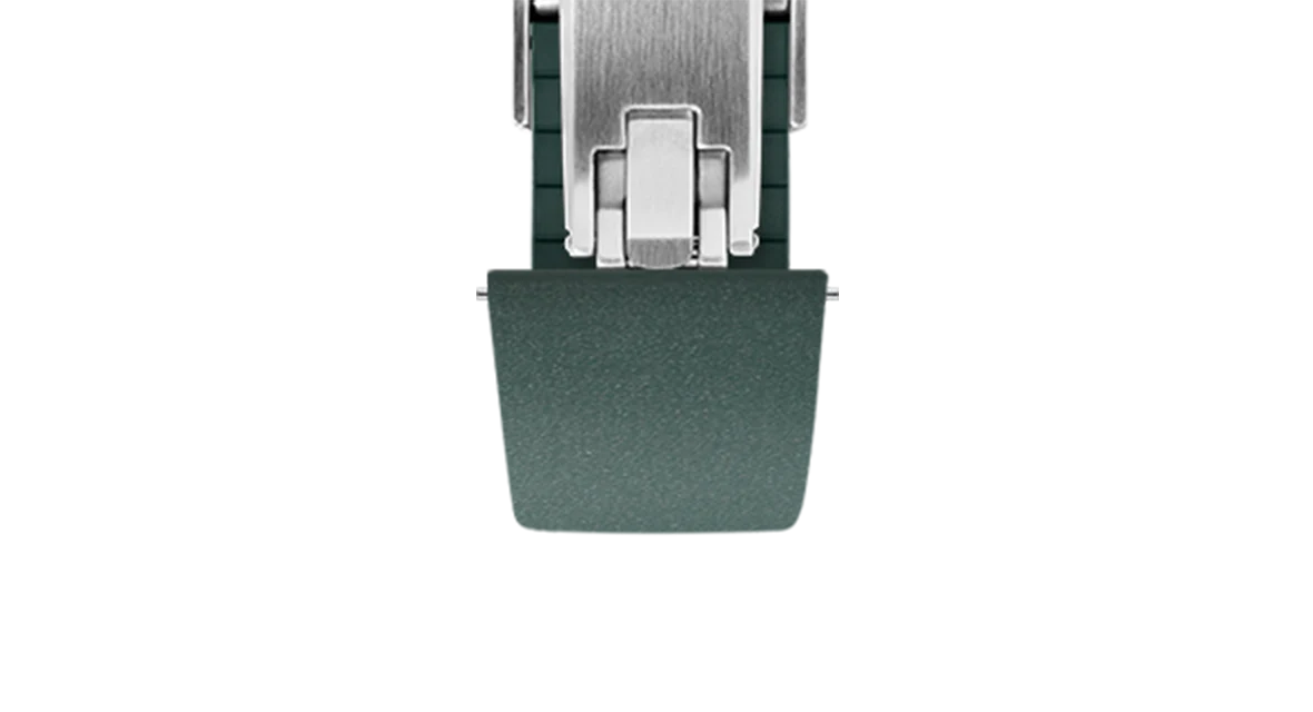 Emerald Green CTS Rubber Strap - Image 6