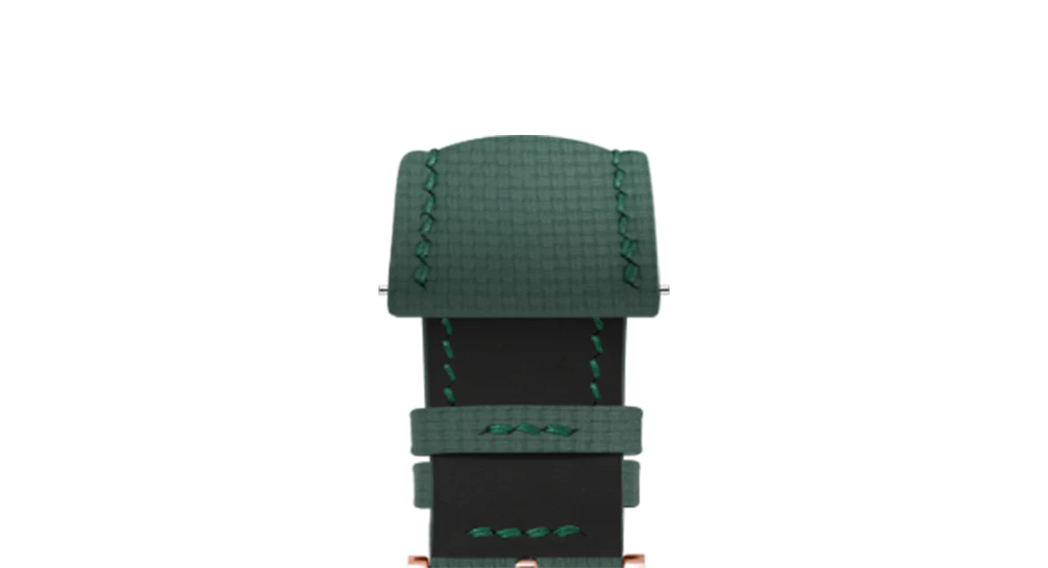 Emerald Green Sailcloth Signature Strap - Image 8