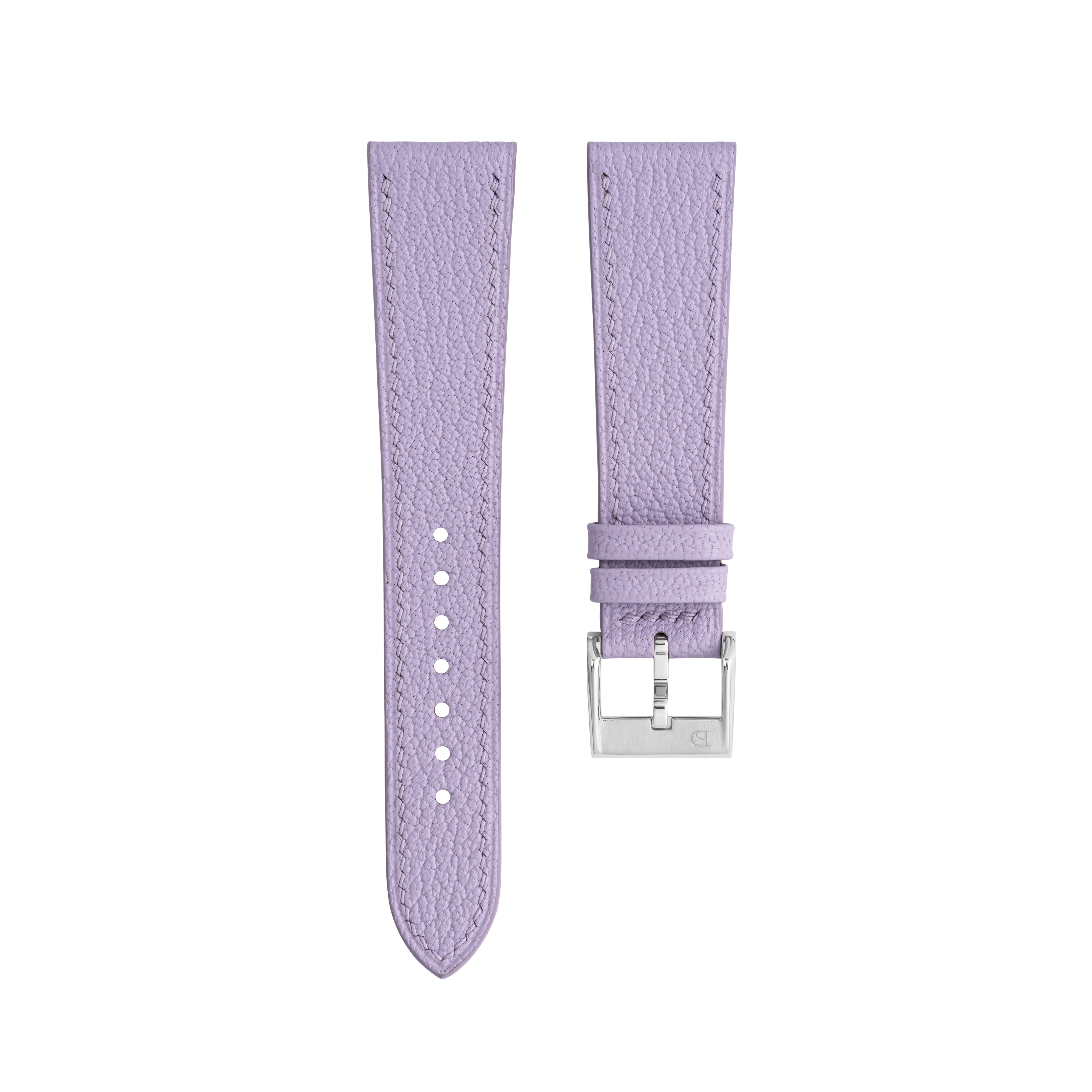 Lavender Chevre Slim Strap