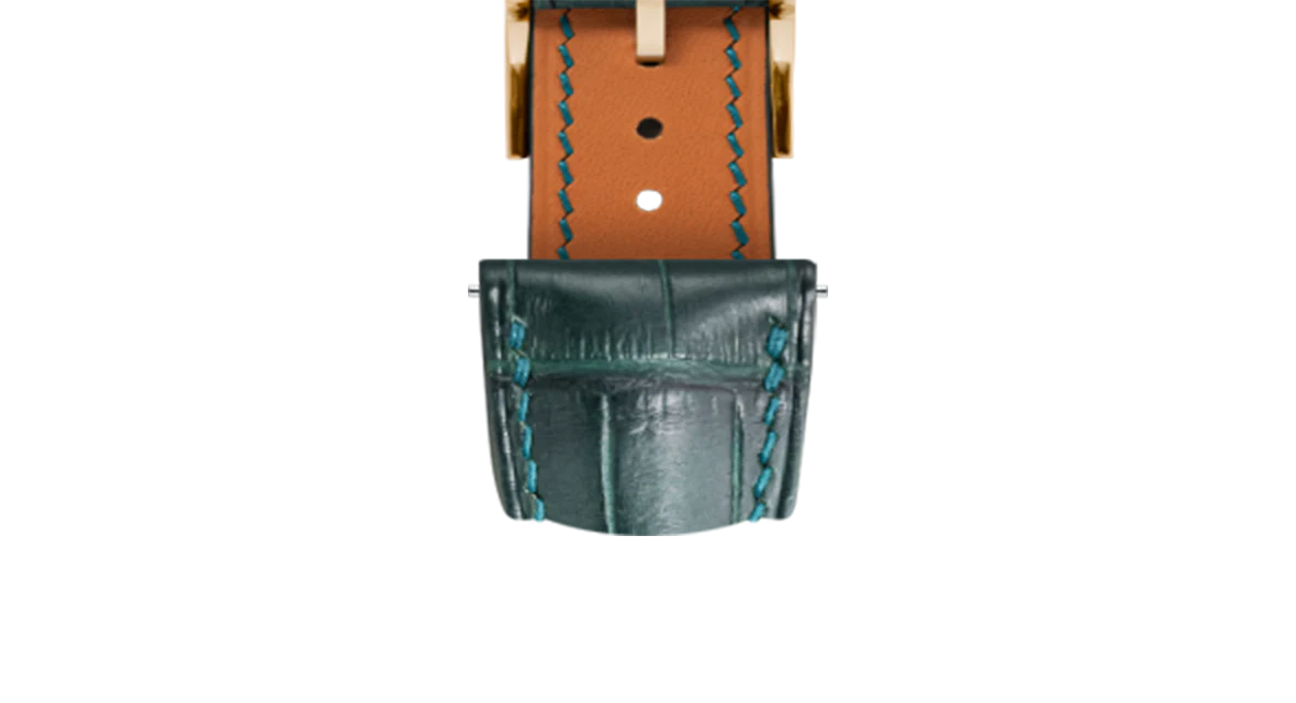 Matte Boreal Green Alligator Signature Strap - Image 12