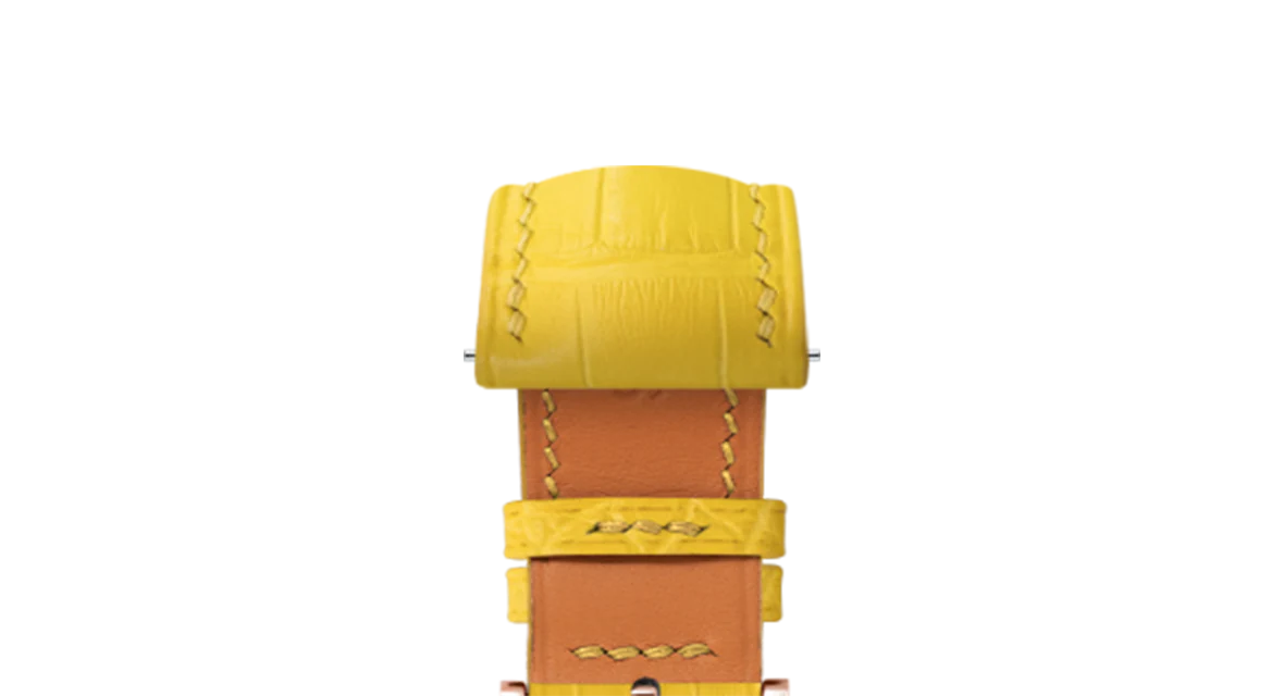 Overstock: Matte Yellow Alligator Signature Strap - Image 8