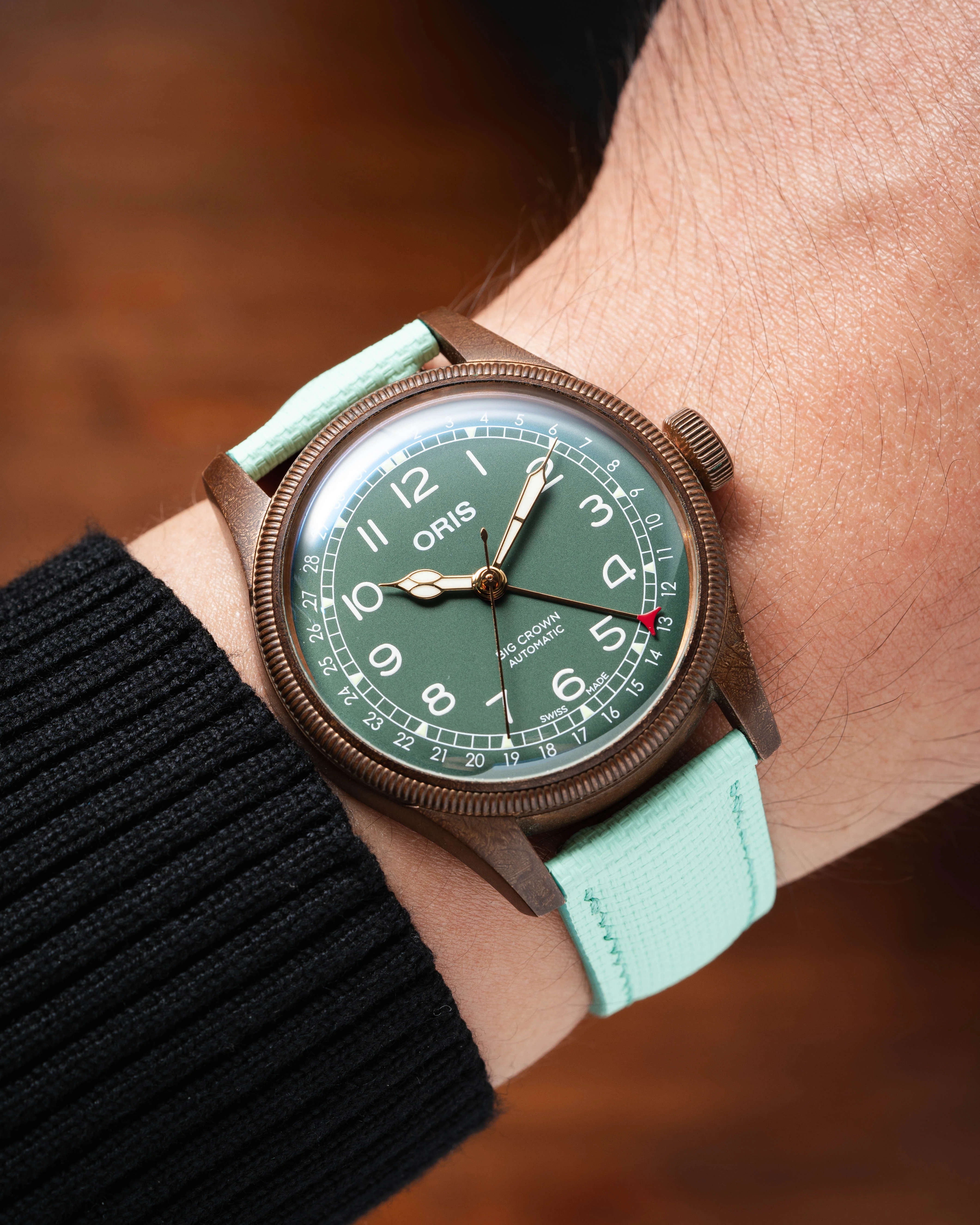 Mint Green Sailcloth Signature Strap - Image 3
