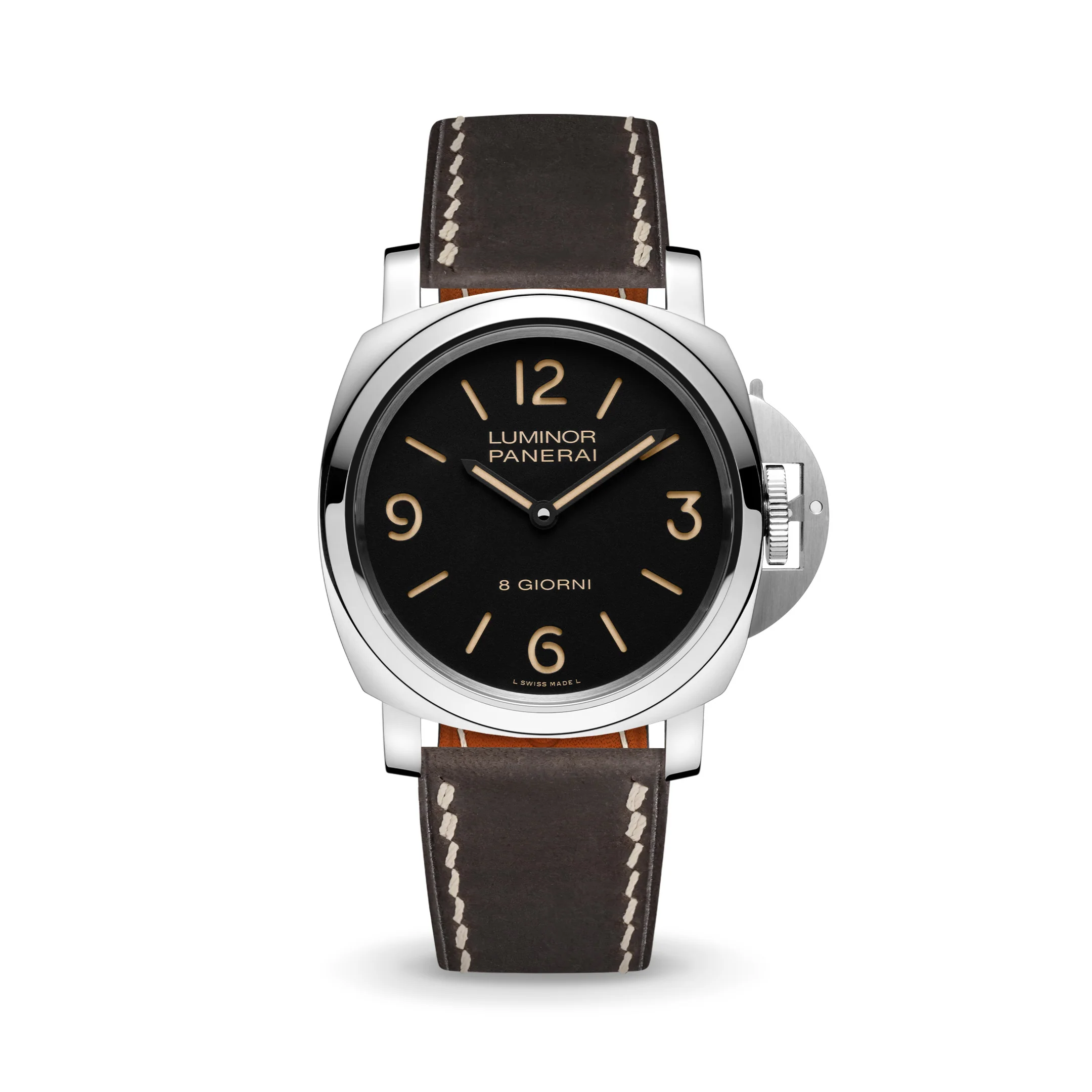 Mocha Crazy Horse Chunky Strap