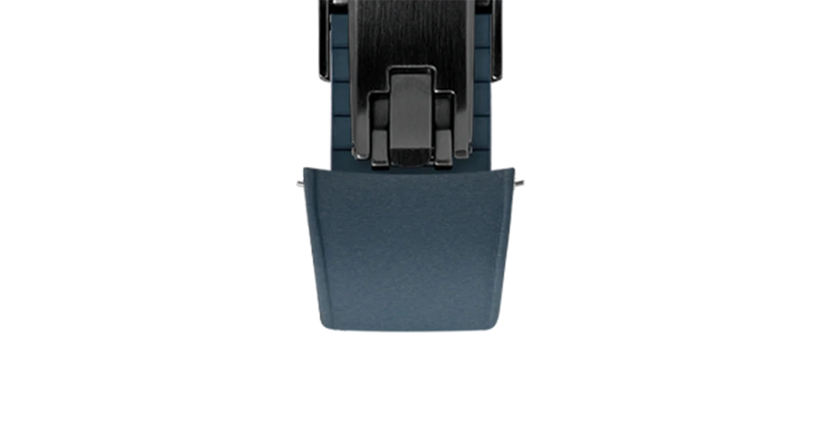 Navy Curved CTS Rubber Strap - Image 14