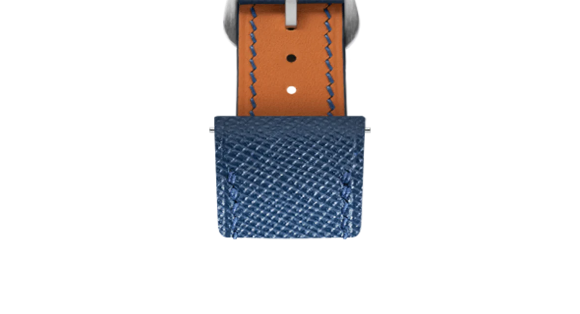 Navy Saffiano Strap for Cartier Santos-Dumont - Image 5