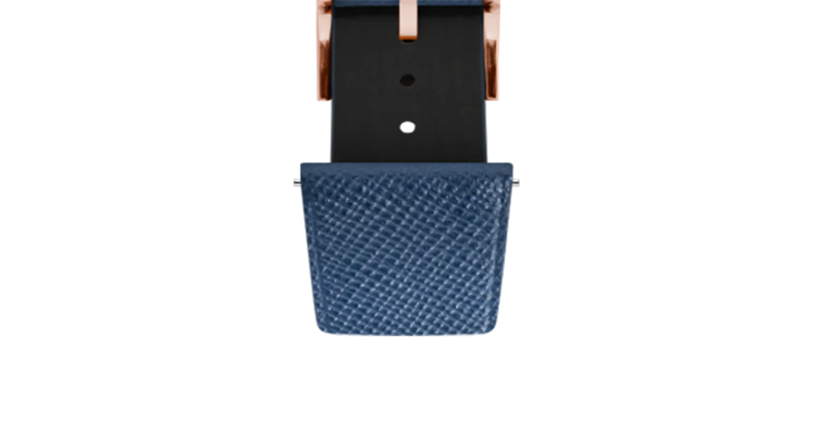Navy Saffiano Stitchless Strap - Image 7
