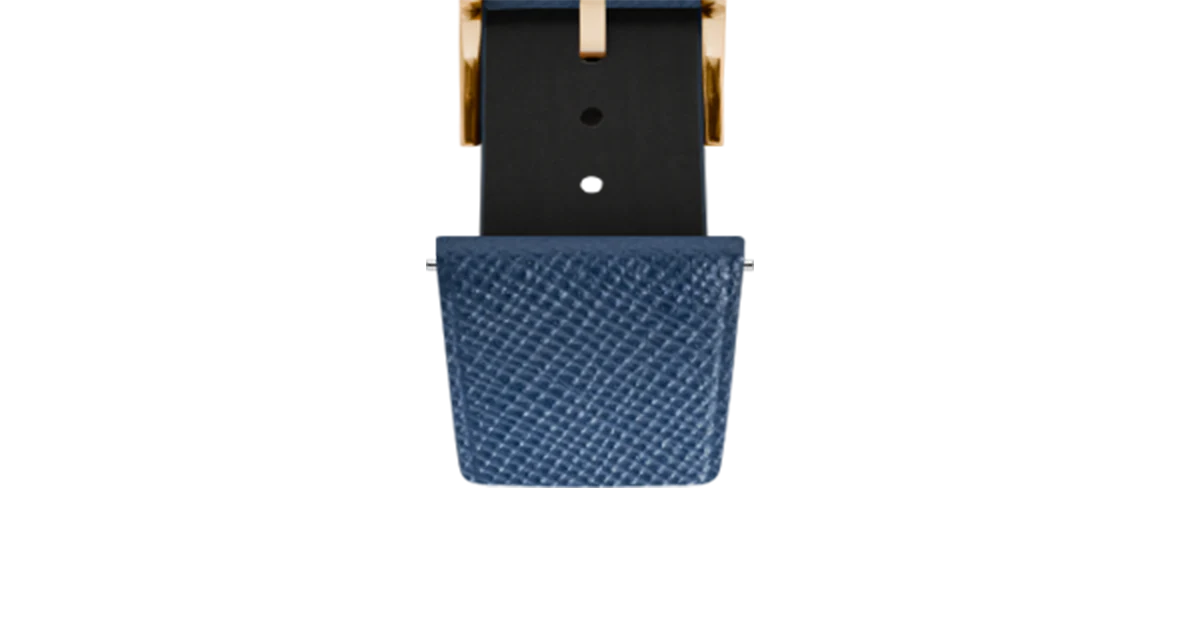 Navy Saffiano Stitchless Strap - Image 9