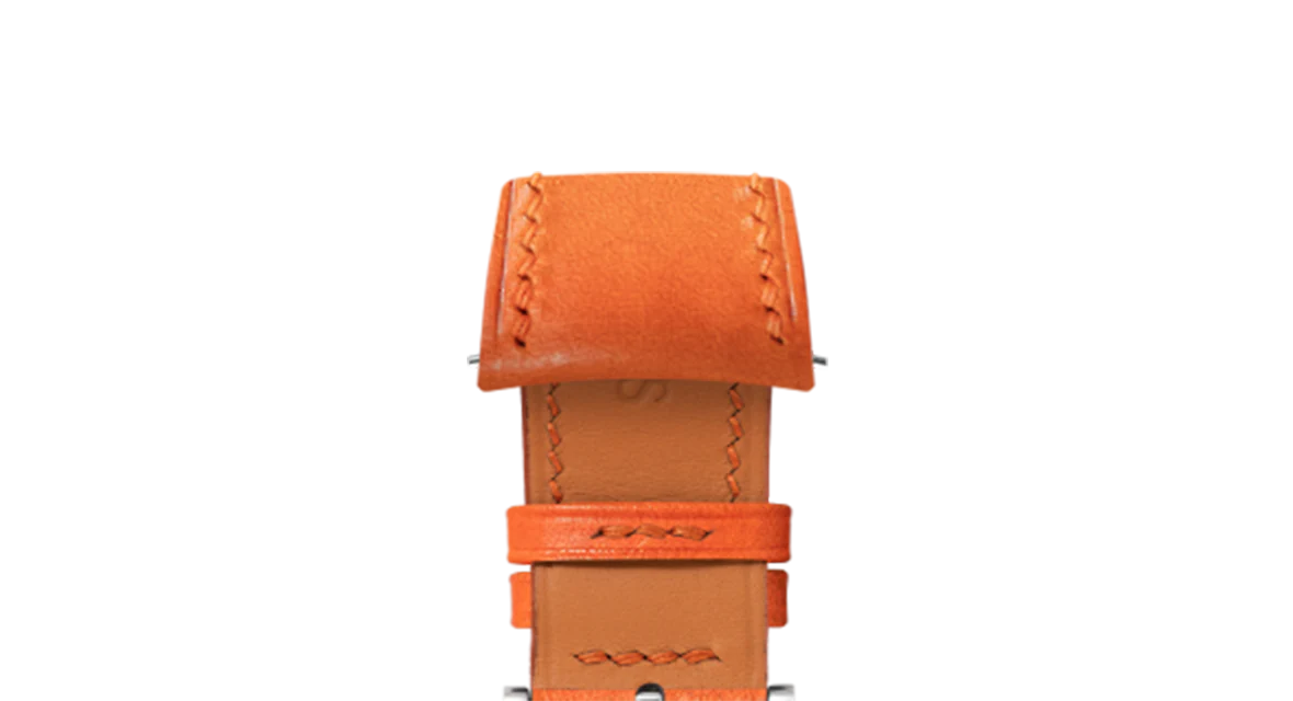 Overstock: Orange Buttero Slim (Curved) Strap - Image 3