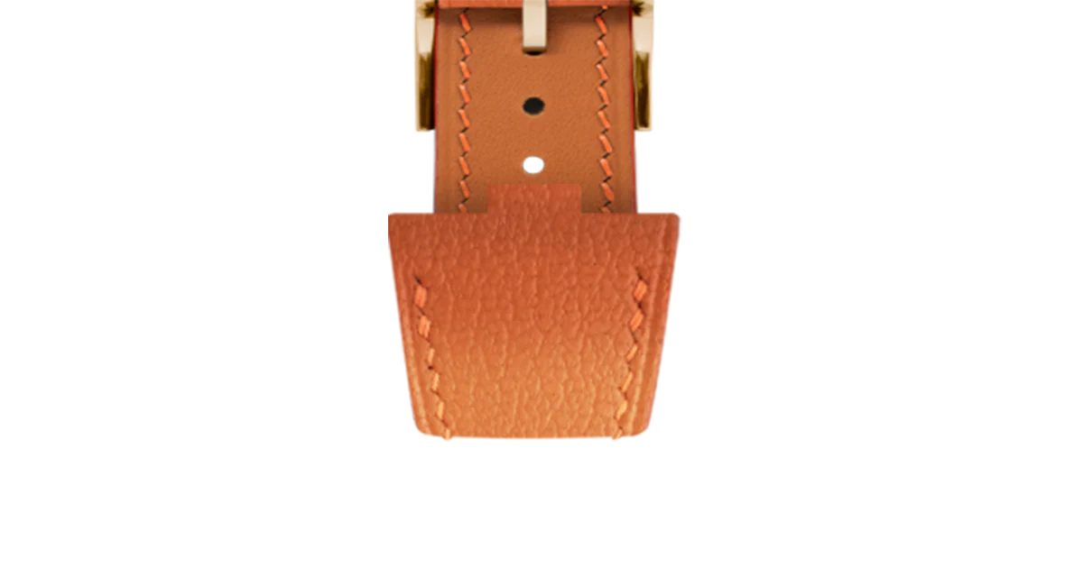 Orange Chevre Strap for Vacheron Constantin Overseas - Image 9