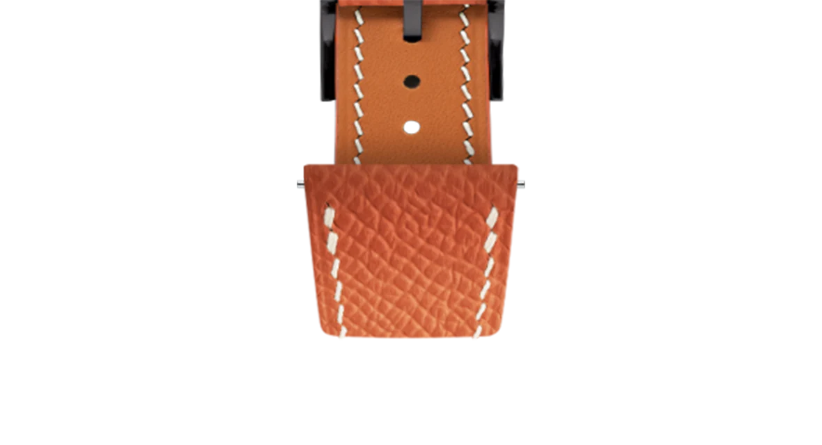 Orange Epsom Slim Strap - Image 11