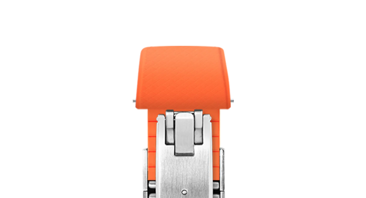 Orange Tropical CTS Rubber Strap - Image 8