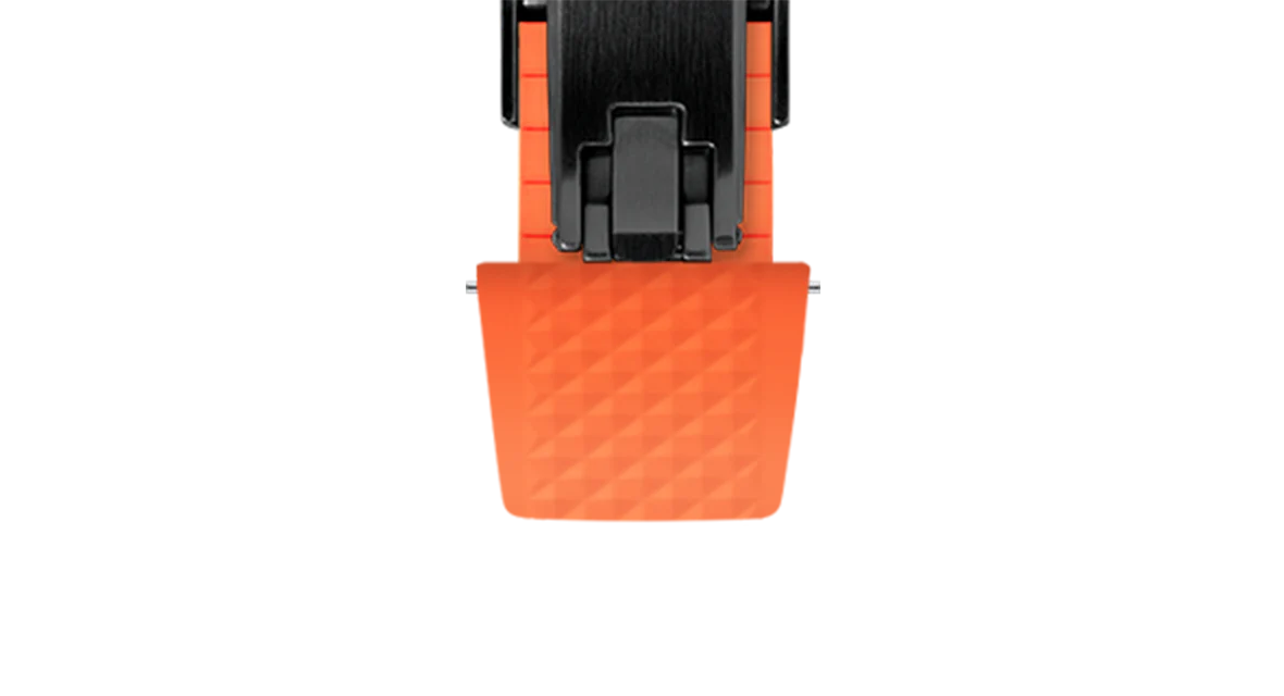 Orange Waffle CTS Rubber Strap - Image 17