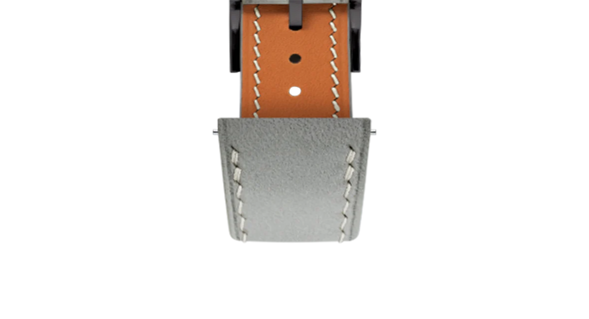Overstock: Light Grey Nubuck Slim Strap - Image 6