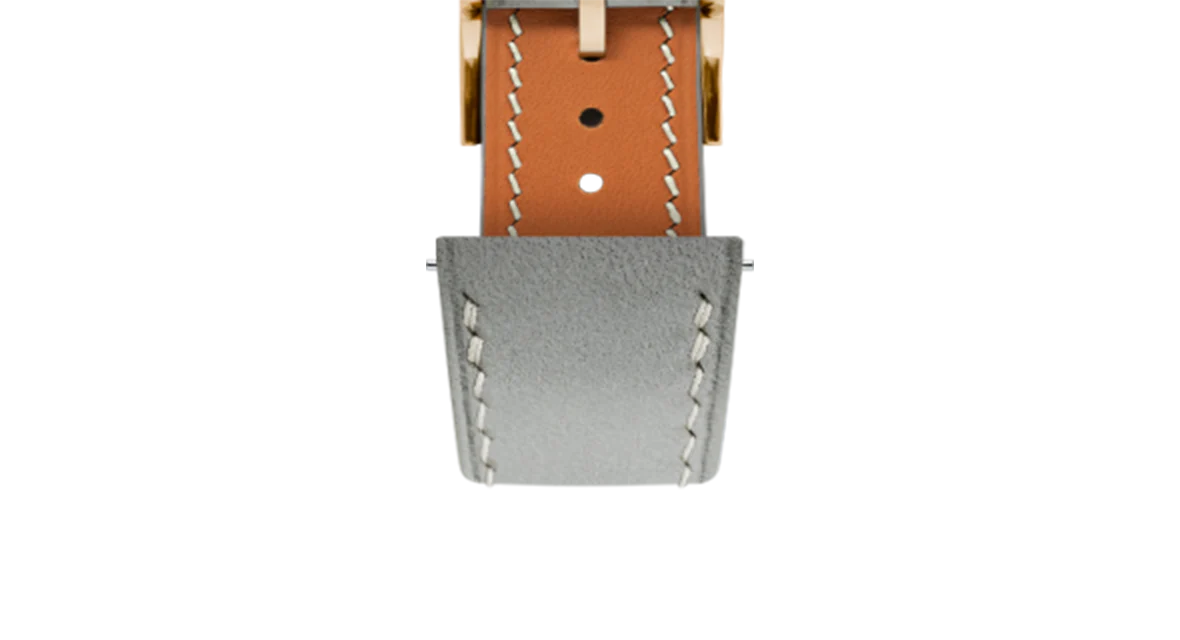 Overstock: Light Grey Nubuck Slim Strap - Image 8