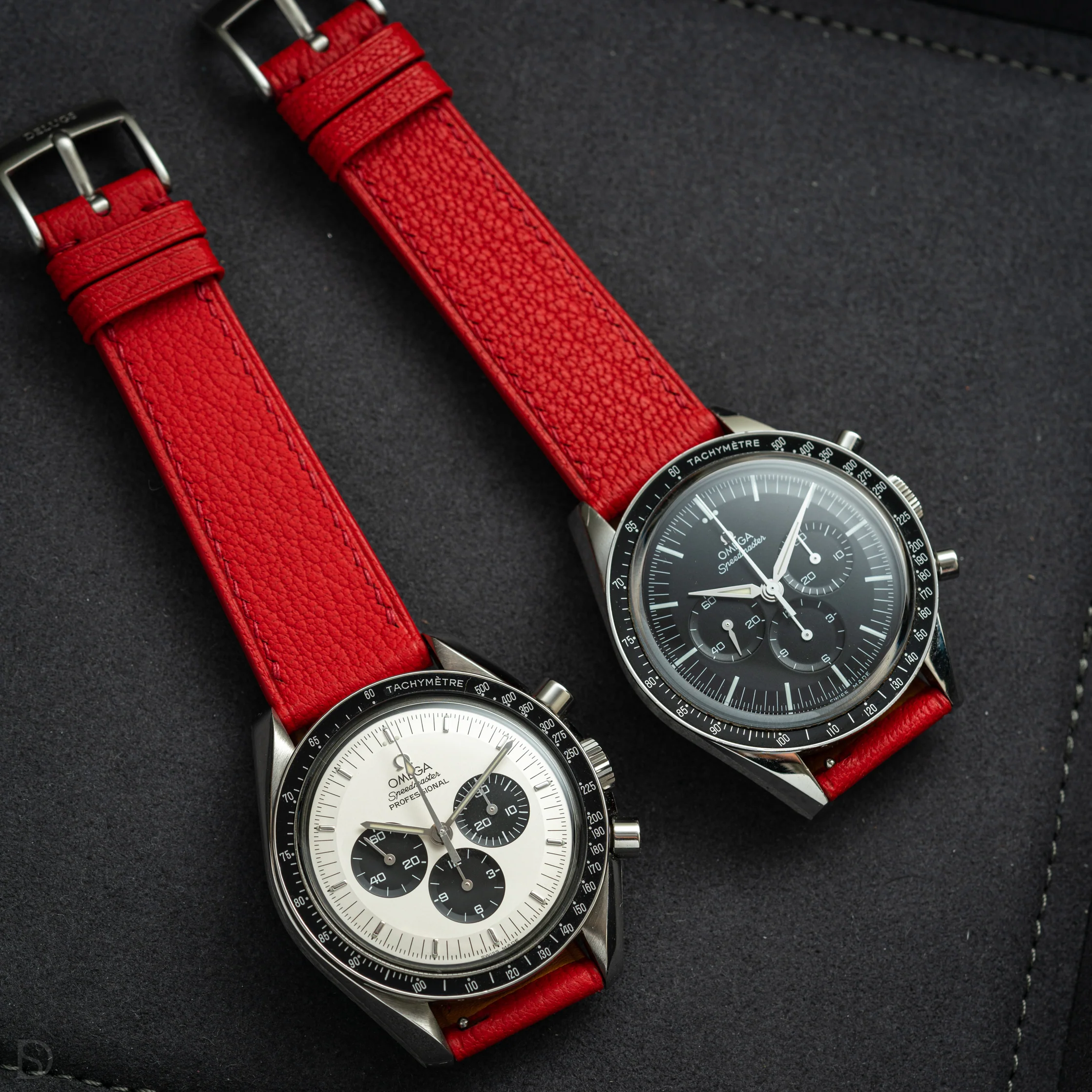 Red Chevre Slim Strap - Image 2