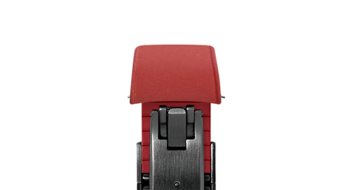 Red Curved CTS Rubber Strap - Image 11