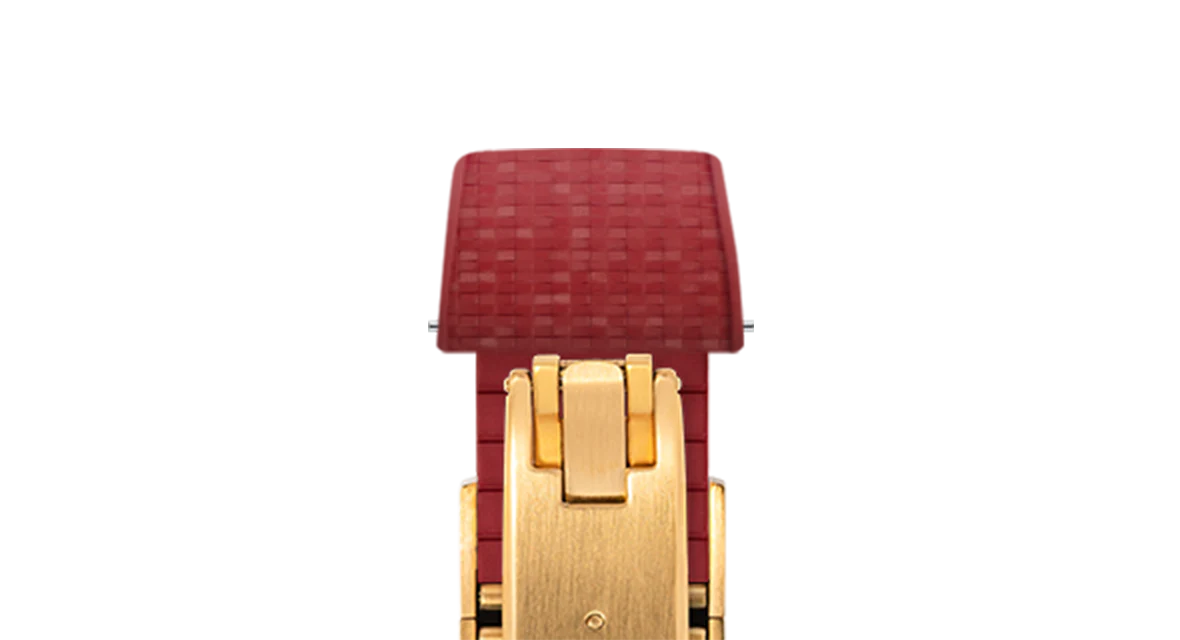 Red Mosaic CTS Rubber Strap - Image 10