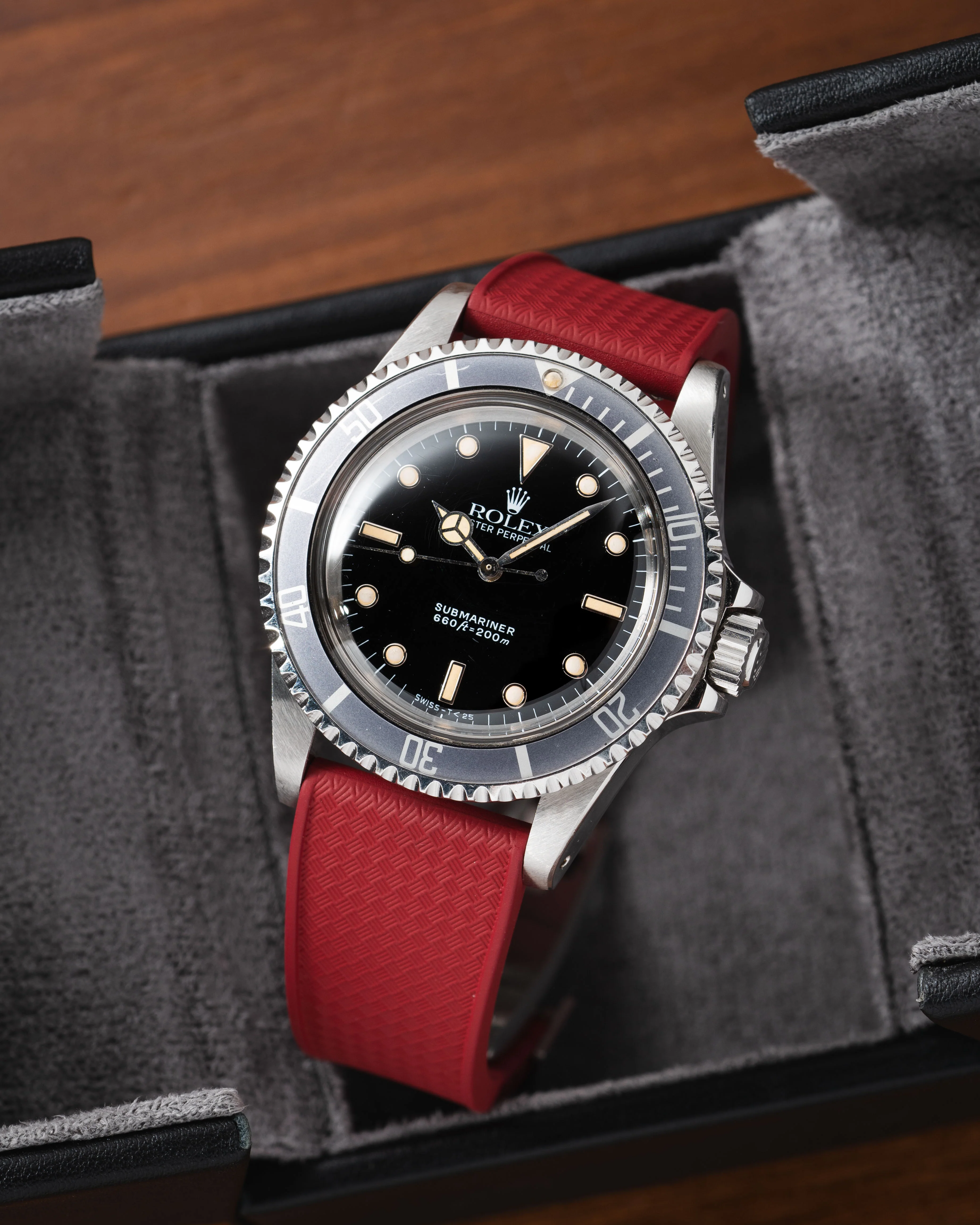 Red Tropical CTS Rubber Strap - Image 6