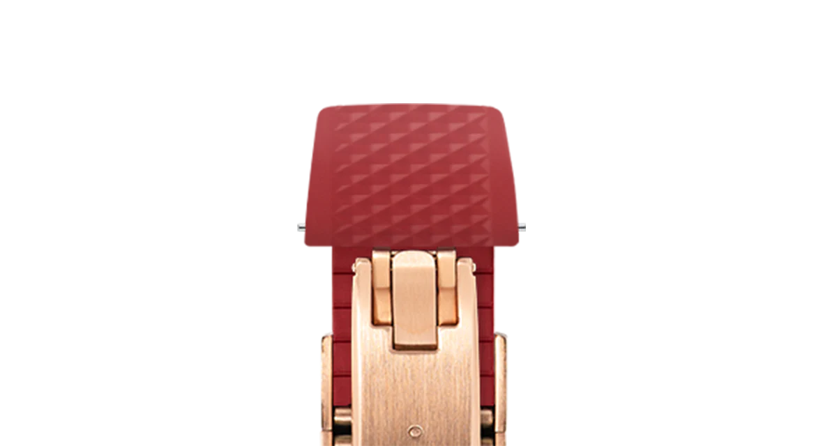Red Waffle CTS Rubber Strap - Image 8