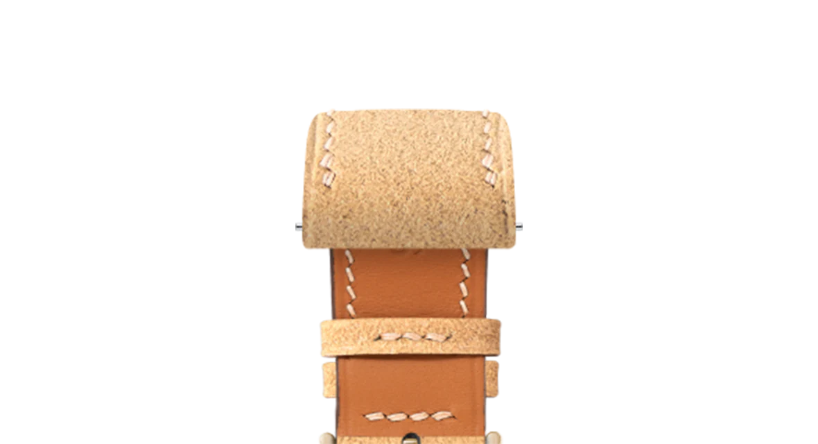 Sand Alcantara Strap for Cartier Santos-Dumont - Image 8