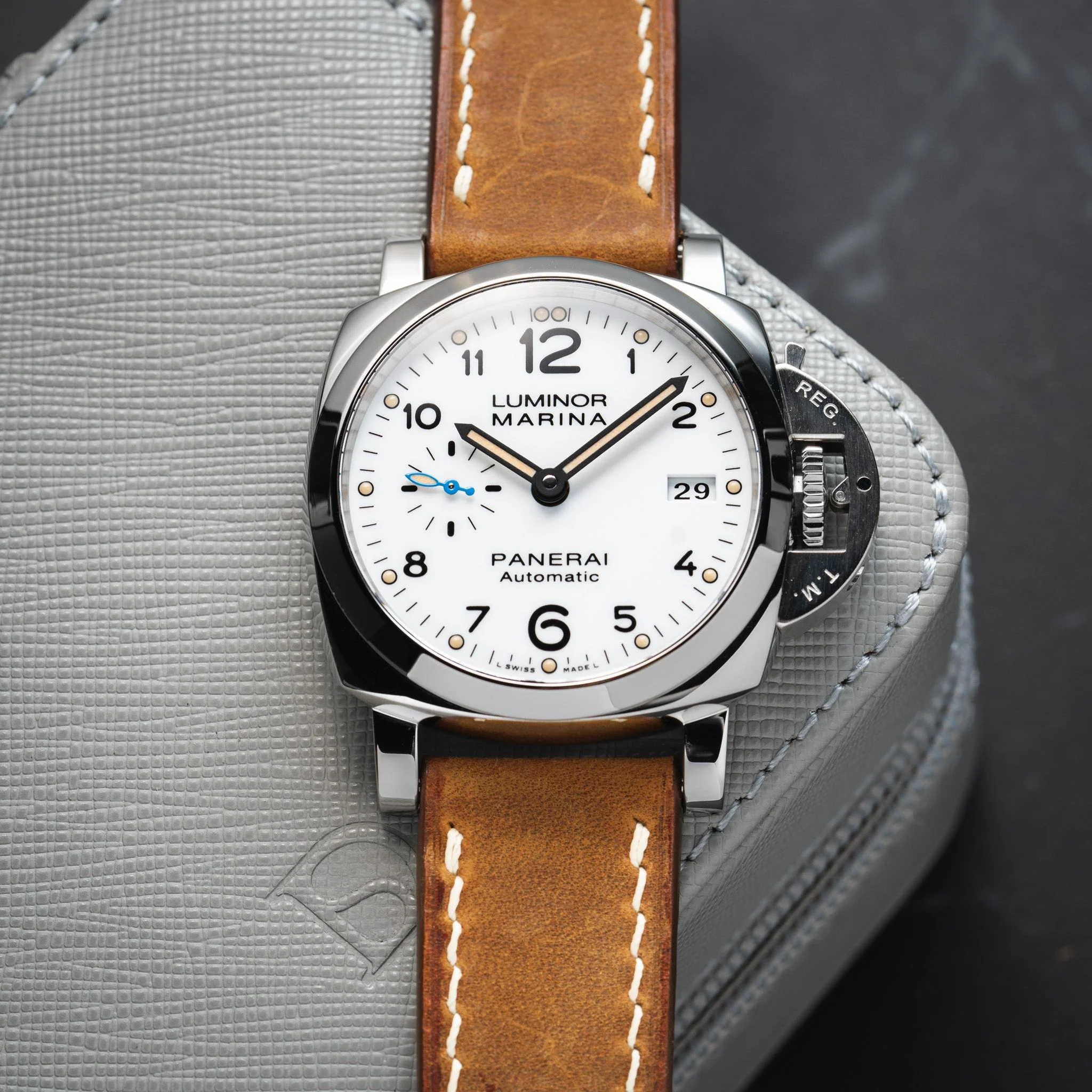 Tan Crazy Horse Chunky Strap - Image 2