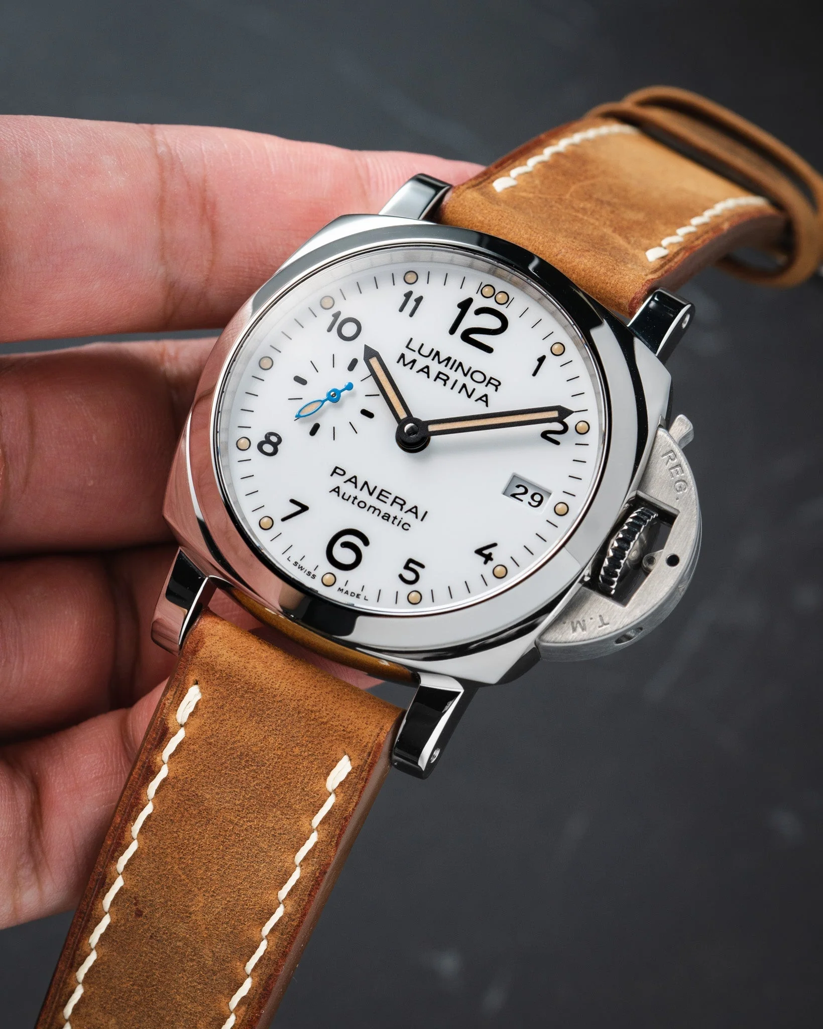 Tan Crazy Horse Chunky Strap - Image 4