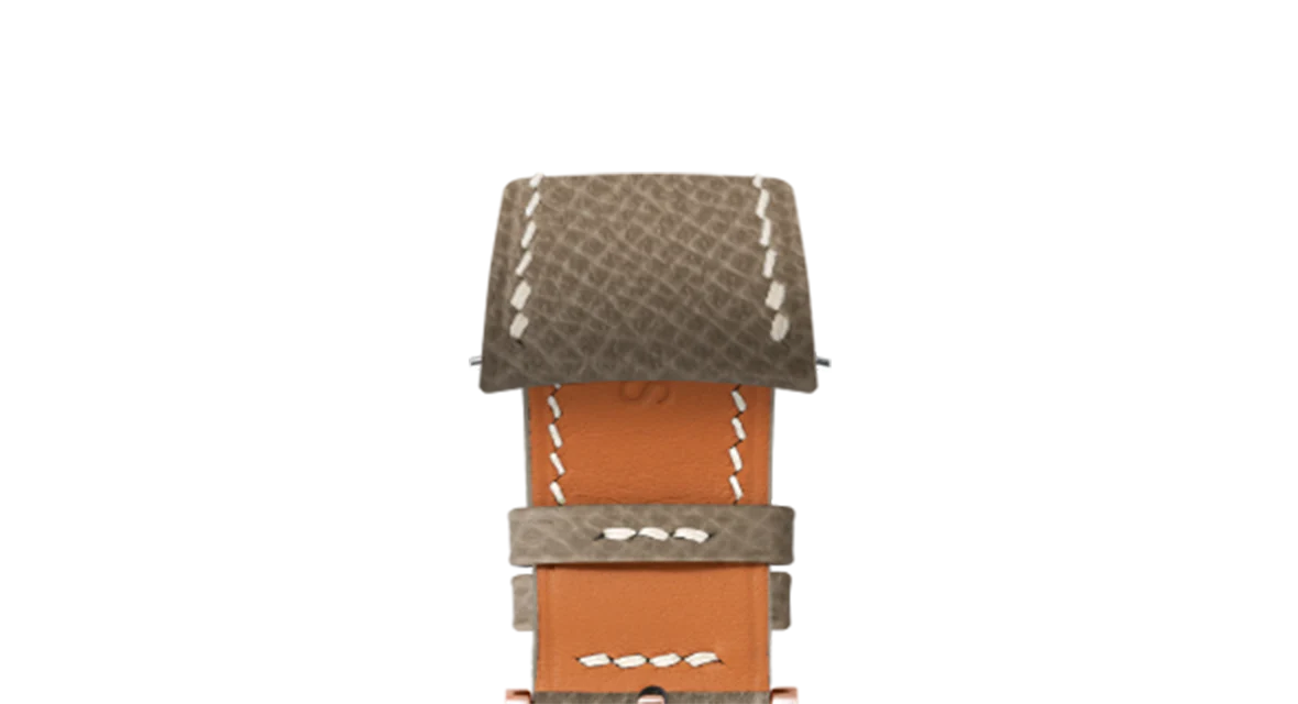 Taupe Epsom Slim (Curved) Strap - Image 7