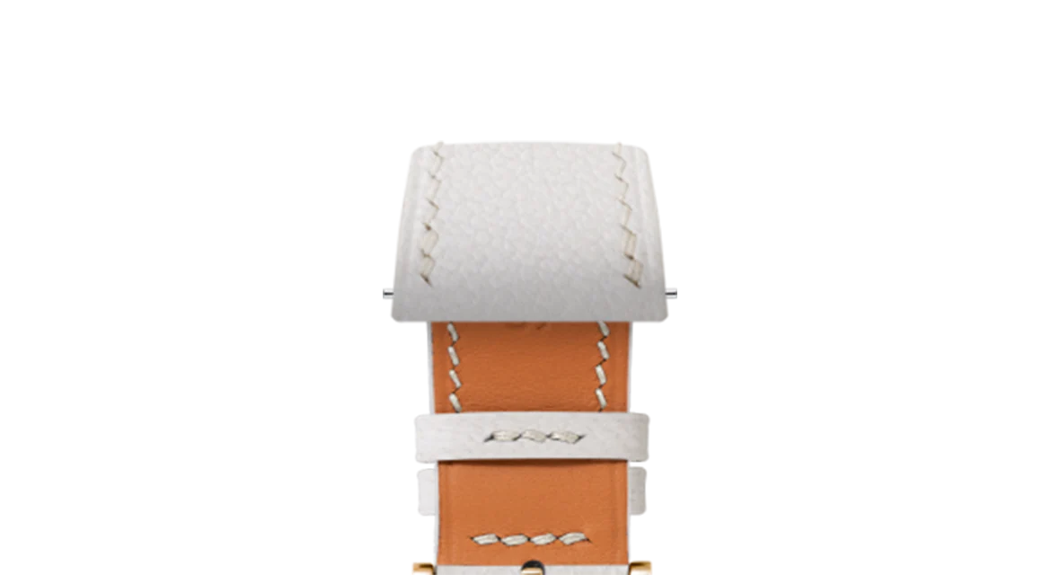 White Chevre Slim Strap - Image 9