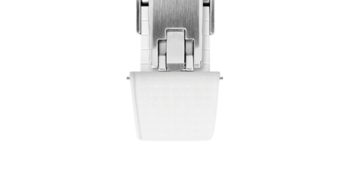 White Mosaic CTS Rubber Strap - Image 7
