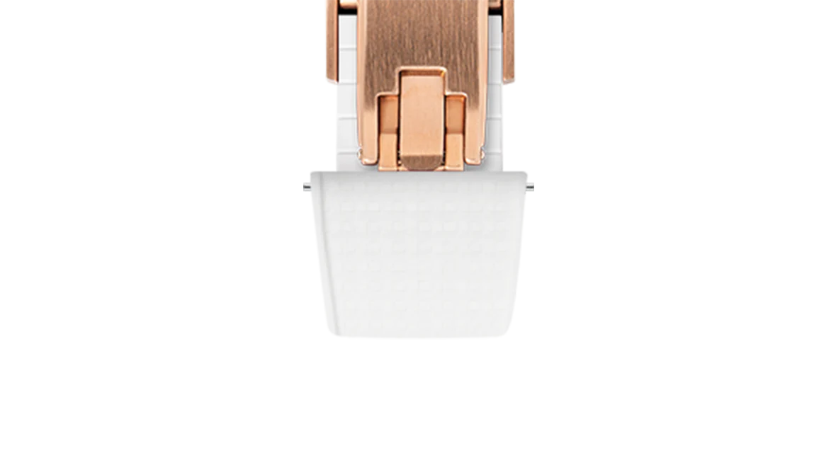 White Mosaic CTS Rubber Strap - Image 9