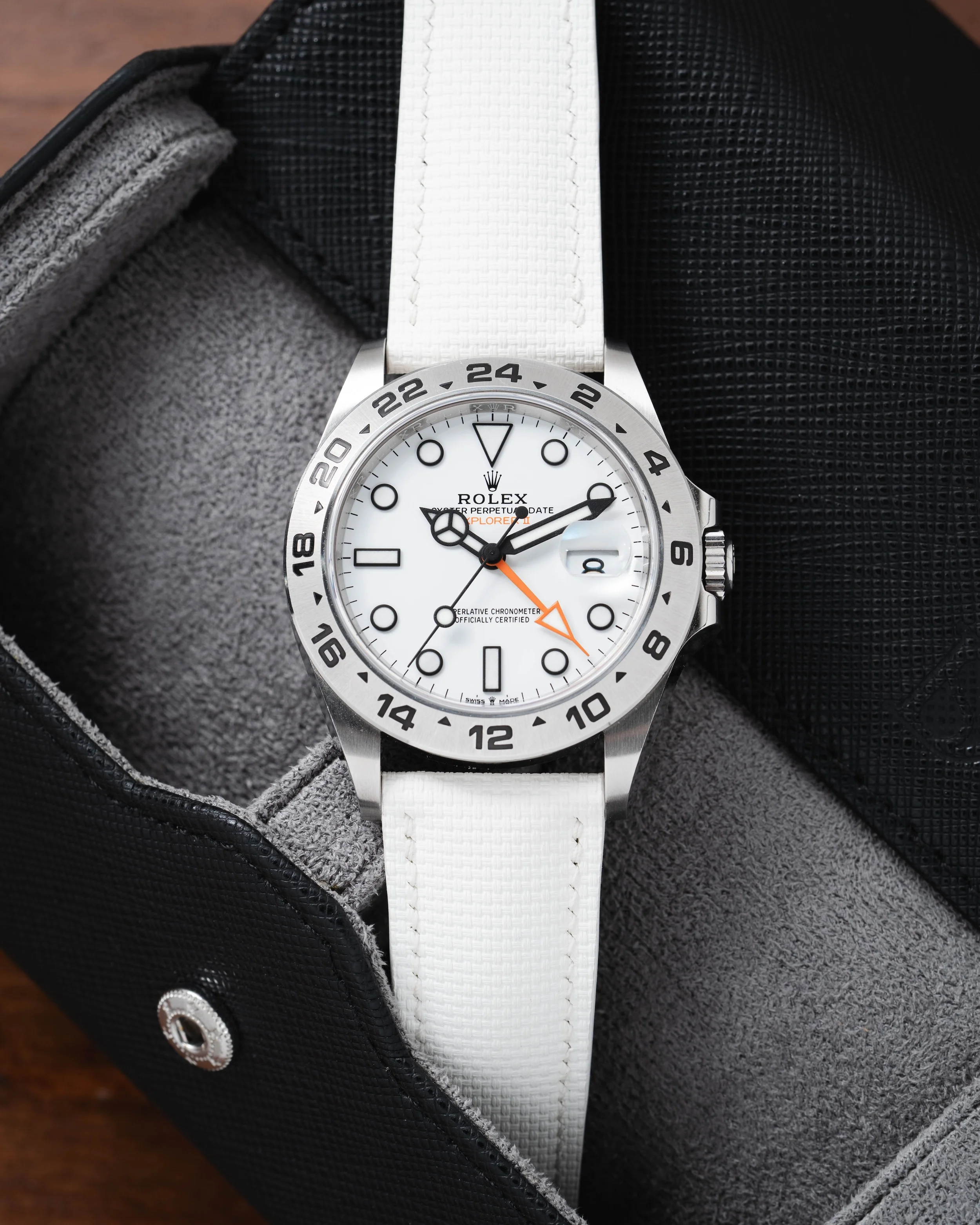 White Sailcloth Signature Strap - Image 6