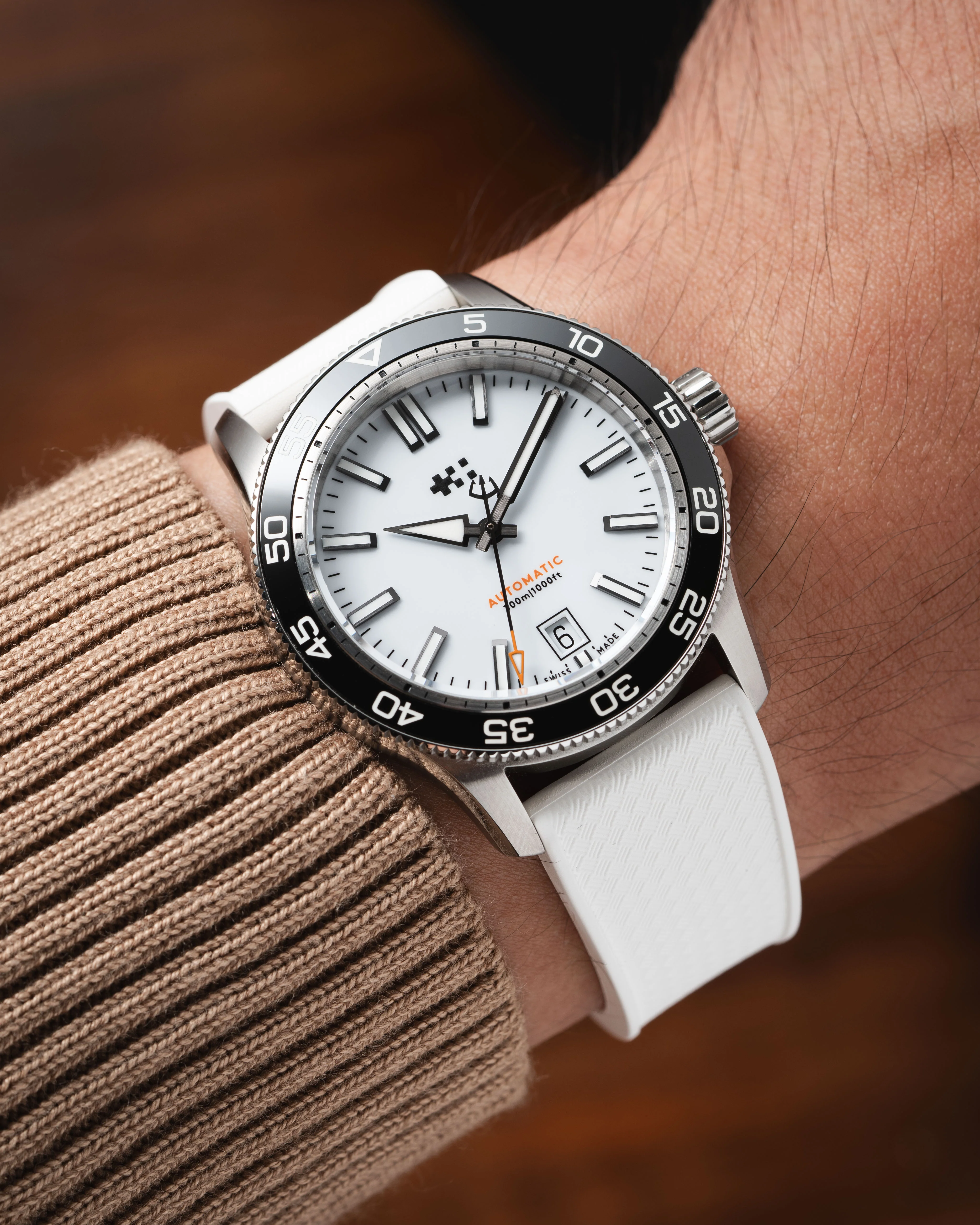 White Tropical CTS Rubber Strap - Image 8