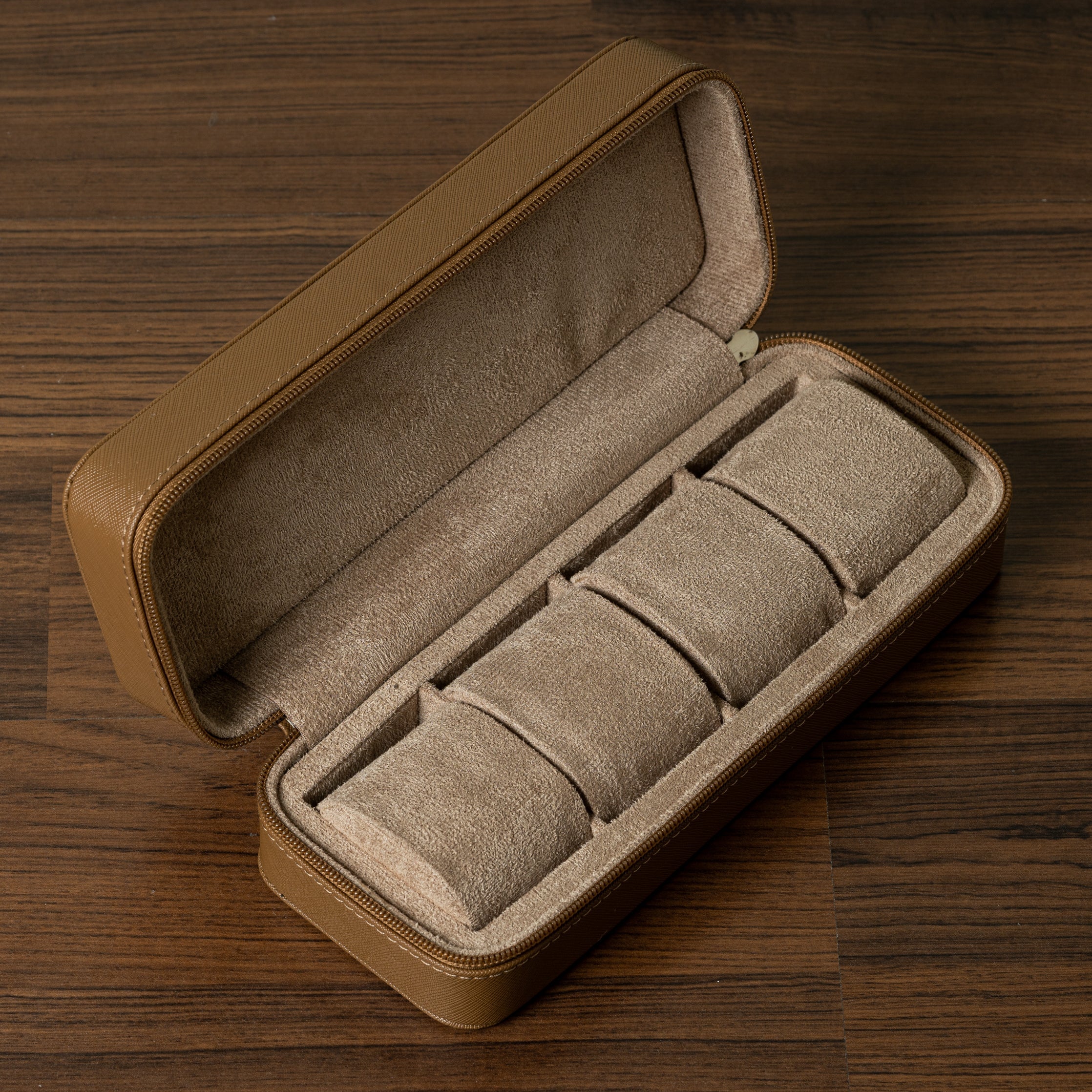 Zip Box (Four) - Brown/Light Brown - Image 2
